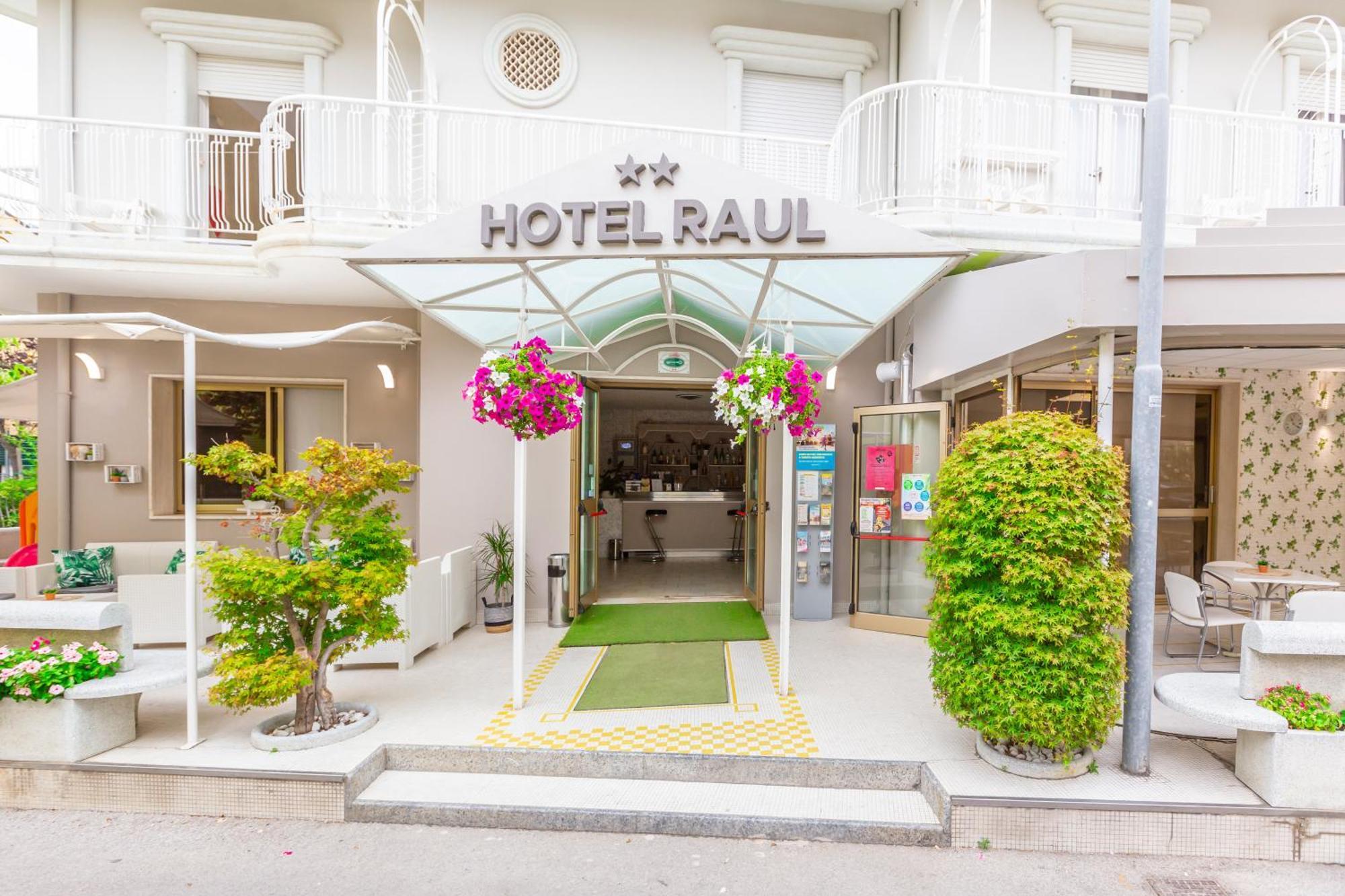 Hotel Raul Riccione Exterior foto